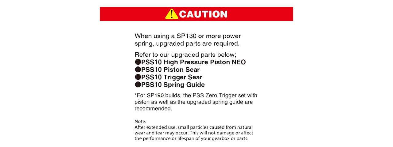 Laylax PSS10 Color Coded Spring Series for Snipers (150SP Aqua)