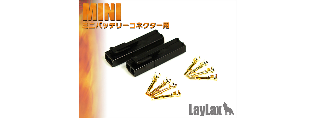Laylax Gold Pin Connector Set for Mini Connectors