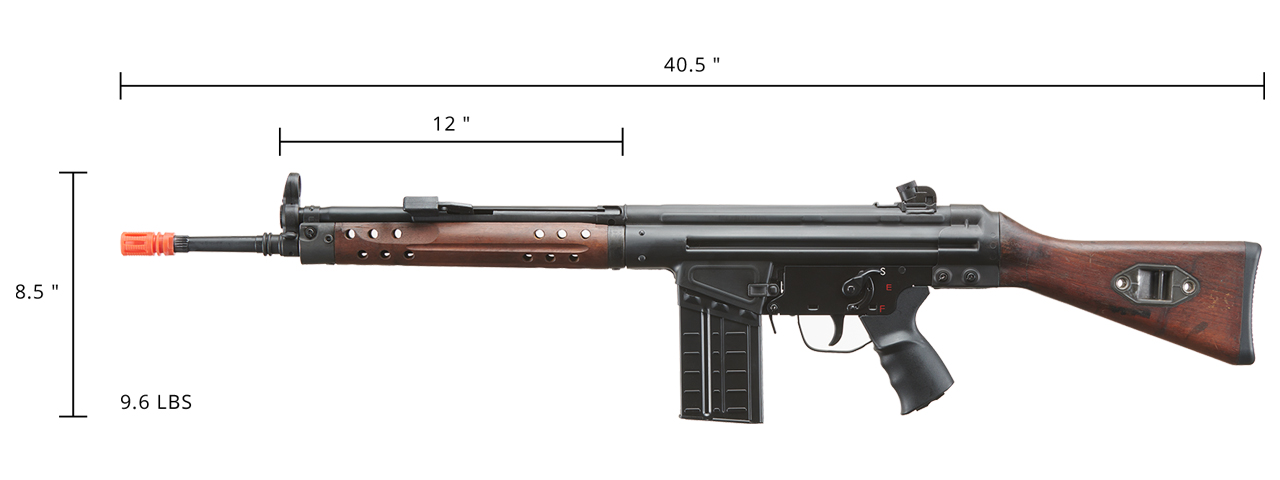 LCT Airsoft LC-3 G3 Real Wood AEG - Limited Edition