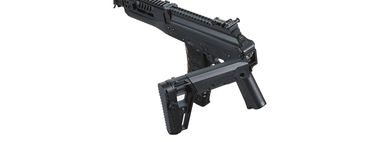 LCT LCK-19 AEG Rifle w/ Side-Folding Adjustable Stock - Click Image to Close