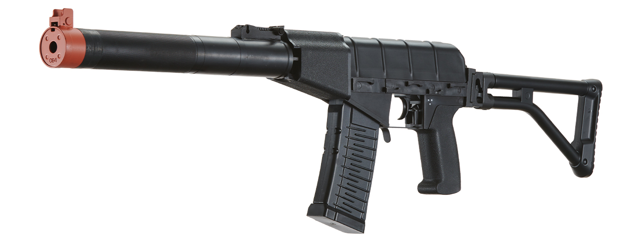 LCT Airsoft AS VAL Assault Rifle AEG with Galil Folding Stock (Black)