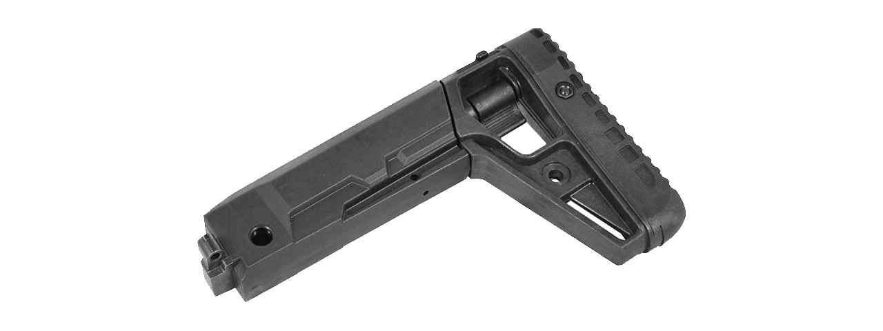 LCT Airsoft LCK-19 Telescoping Folding Stock - Click Image to Close