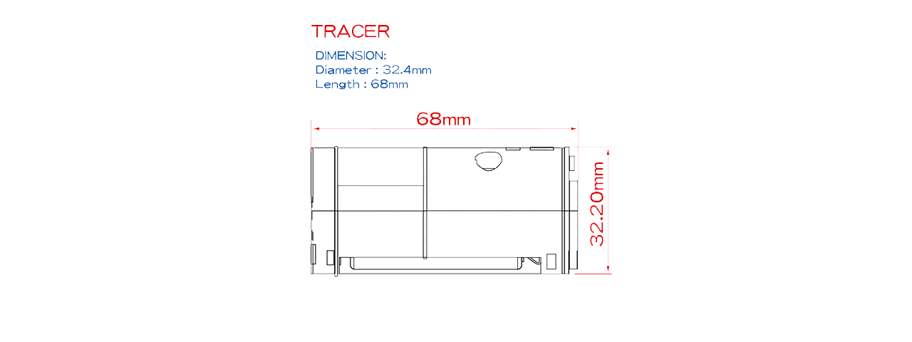 LCT Airsoft Silencer with Tracer Unit (24mm CW)