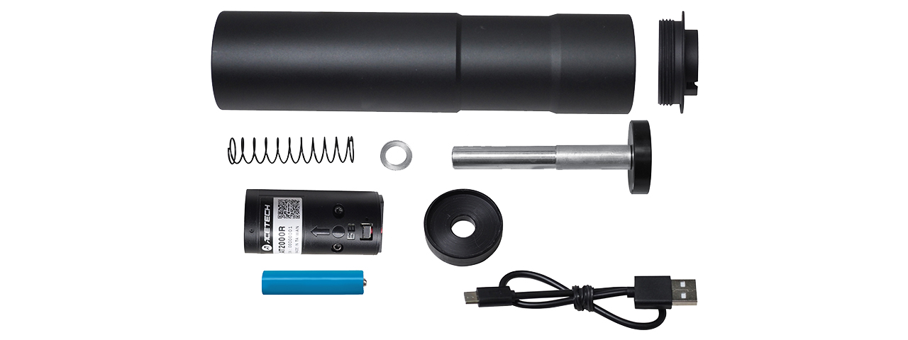 LCT Airsoft Silencer with Tracer Unit (14mm CCW)