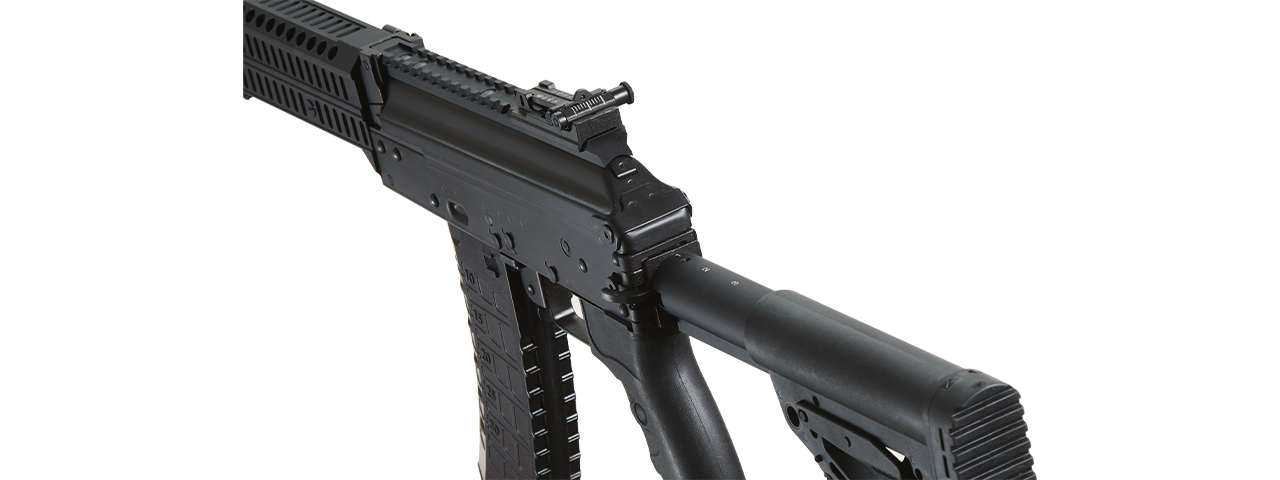 LCT Airsoft ZK12 Tactical Assault EBB AEG with Z-Sport 10.5" Rail - Click Image to Close