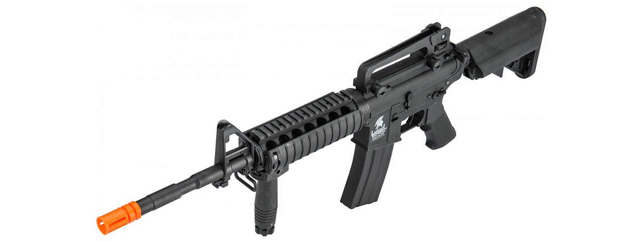 Lancer Tactical Gen 2 M4 RIS Airsoft Gun AEG Rifle - (Black)(No Battery and Charger)