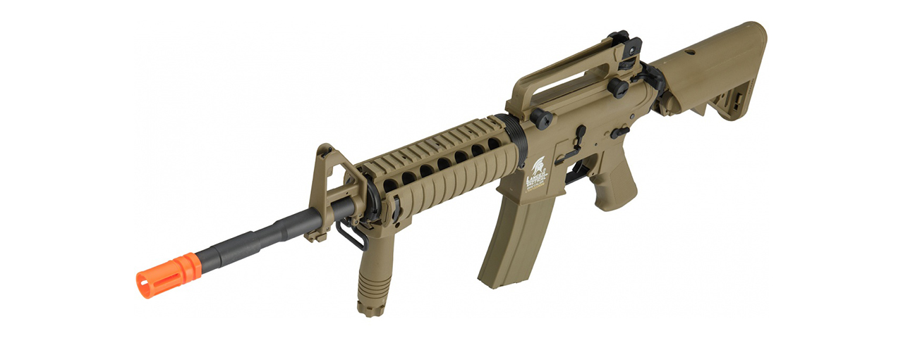 Lancer Tactical Gen 2 M4 RIS Airsoft Gun AEG Rifle - (Tan)(No Battery and Charger)