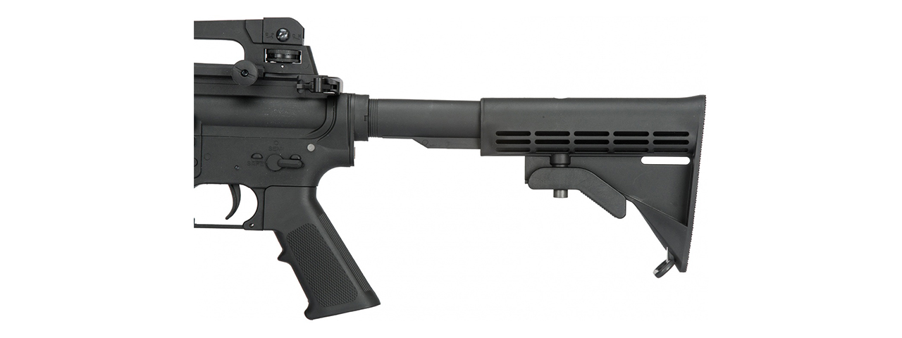 Lancer Tactical Gen 2 Carbine Airsoft AEG Rifle (Black)(No Battery and Charger) - Click Image to Close