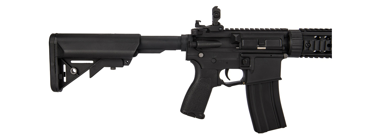 Lancer Tactical Gen 2 M4 SD Carbine Airsoft AEG Rifle with Mock Suppressor (Black)(No Battery and Charger) - Click Image to Close