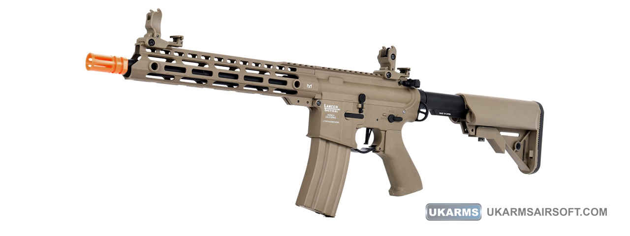 Lancer Tactical Enforcer BLACKBIRD Airsoft AEG Rifle [HIGH FPS] (TAN) - Click Image to Close