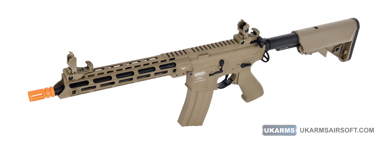 Lancer Tactical Enforcer BLACKBIRD Airsoft AEG Rifle [HIGH FPS] (TAN) - Click Image to Close