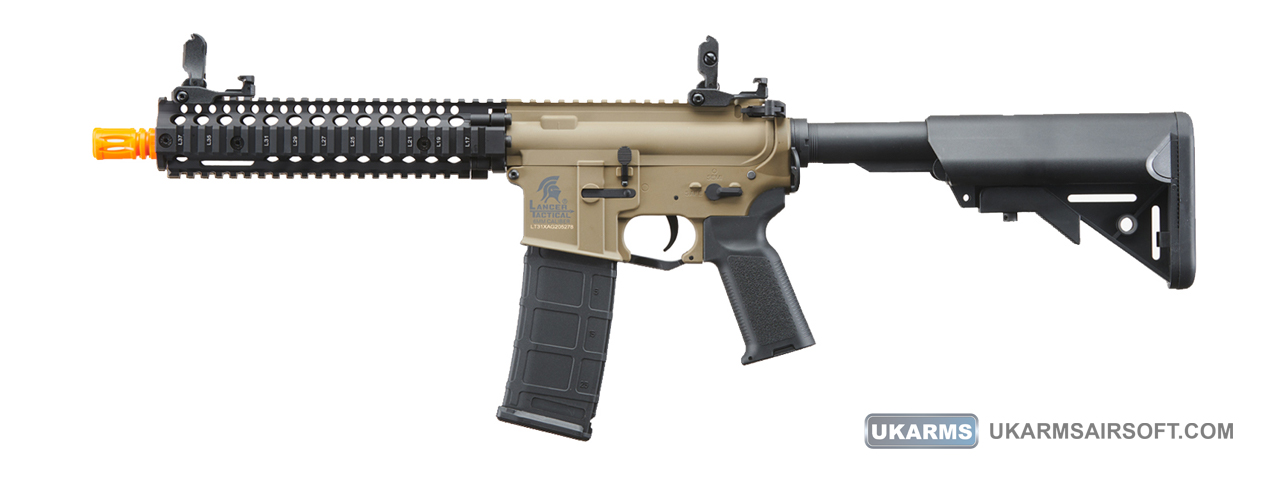 Lancer Tactical Gen 2 Raider M4 Airsoft AEG Rifle (Color: Two-Tone) - Click Image to Close