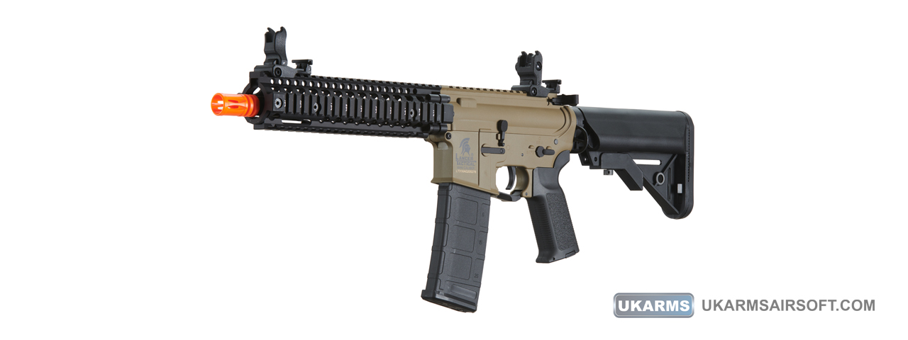 Lancer Tactical Gen 2 Raider M4 Airsoft AEG Rifle (Color: Two-Tone) - Click Image to Close
