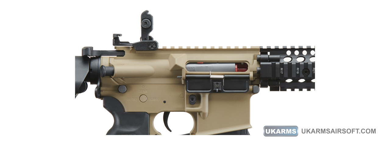 Lancer Tactical Gen 2 Raider M4 Airsoft AEG Rifle (Color: Two-Tone) - Click Image to Close