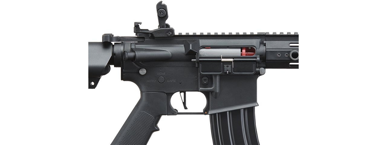 Lancer Tactical Gen 2 Hellion M-LOK 7" Airsoft M4 AEG (Color: Black)(Battery and Charger Included)