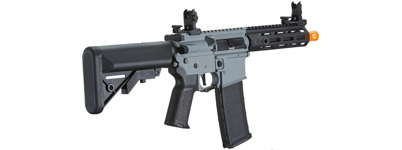 Lancer Tactical Gen 2 Hellion M-LOK 7" Airsoft M4 AEG Core Series (Color: Grey & Black)(No Battery and Charger)