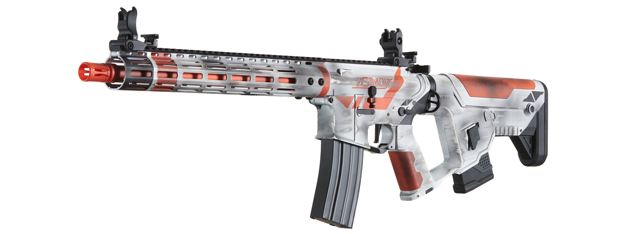 Lancer Tactical Archon 14" M-LOK Proline Series M4 Airsoft Rifle w/ Alpha Stock (Cerakote Color: Asiimov) - Click Image to Close