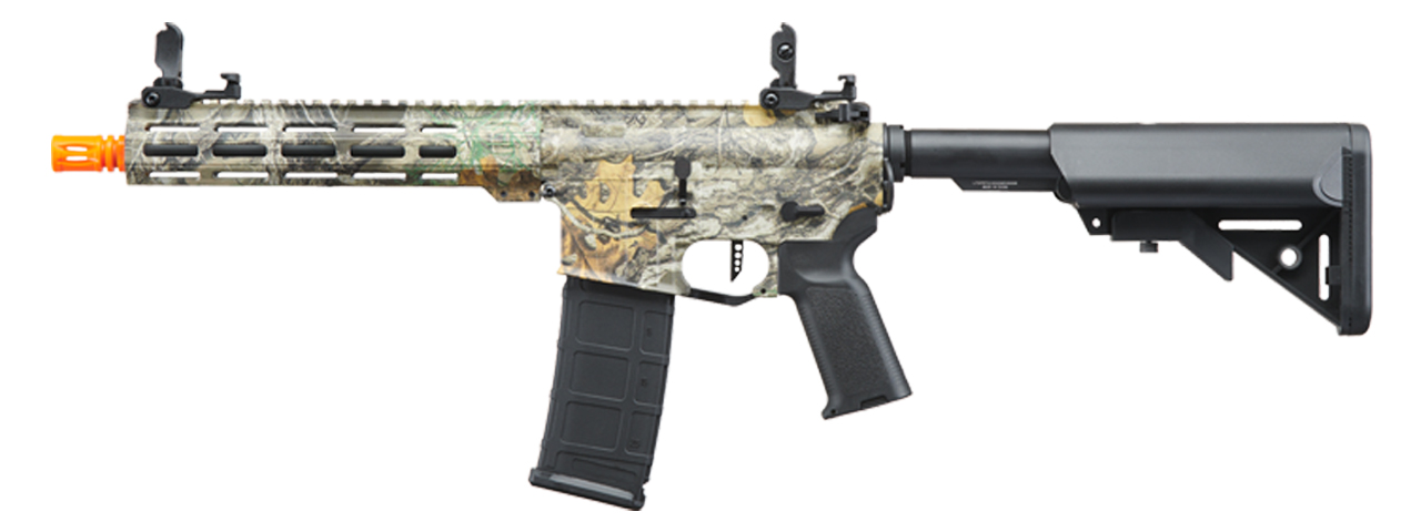 Lancer Tactical Viking 10" M-LOK Proline Series M4 Airsoft Rifle w/ Crane Stock (Color: Real Tree Licensed Camo)