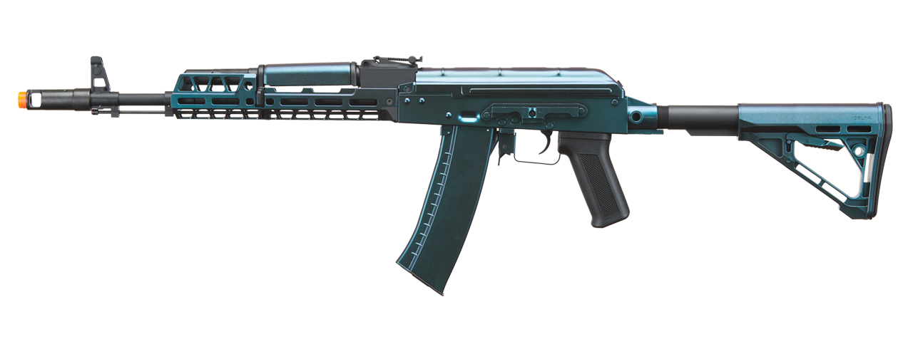 Lancer Tactical AK74 Full Metal Rifle w/ 10.5 inch M-LOK Handguard (Cerakote Color: Stringray)