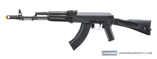 Lancer Tactical x Kalashnikov USA Licensed KR-103 Airsoft AEG Rifle with Folding Stock (Color: Black)