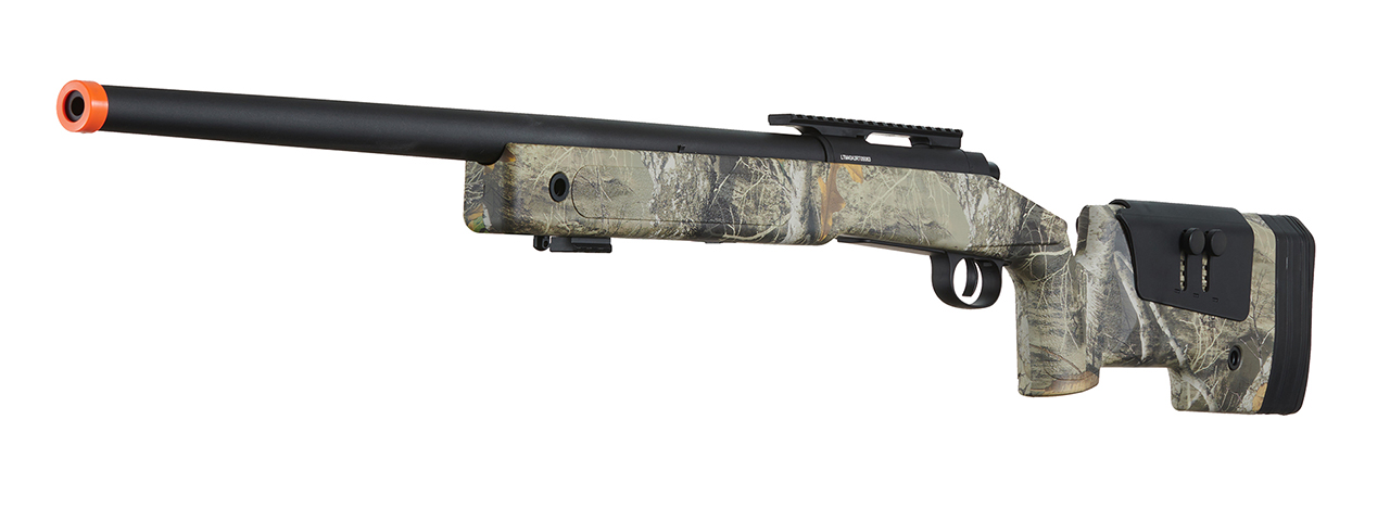Lancer Tactical M40A3 Bolt Action Airsoft Sniper Rifle (Color: Real Tree)