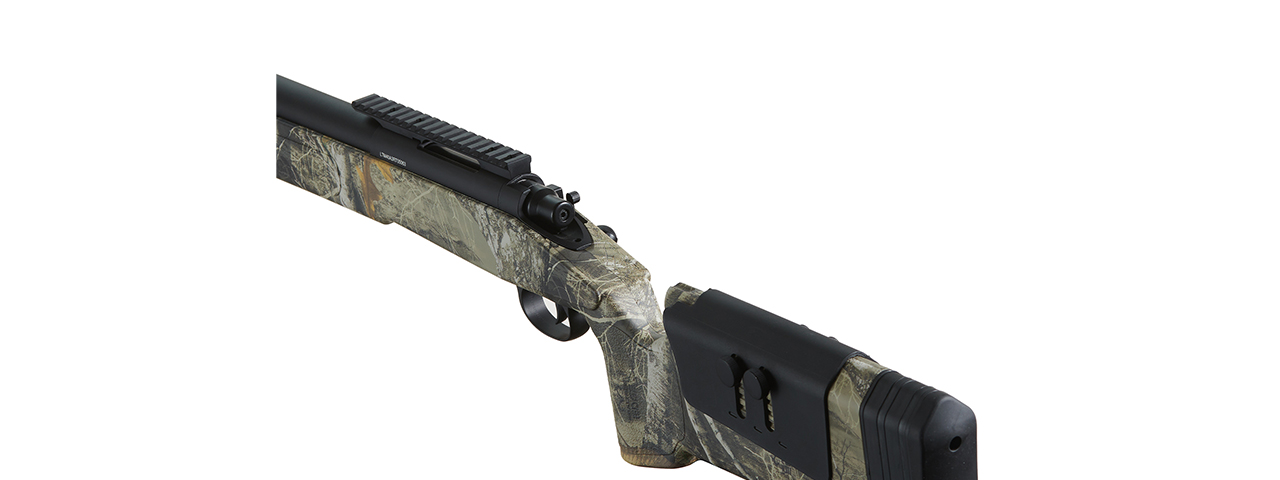 Lancer Tactical M40A3 Bolt Action Airsoft Sniper Rifle (Color: Real Tree)