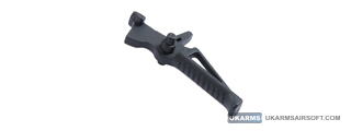 Lancer Tactical Flat Skeletonized AEG Trigger (Color: Black)