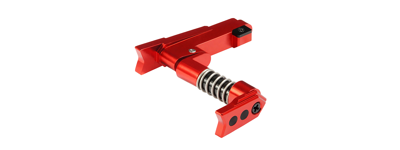 Maxx Model CNC Aluminum Advanced Magazine Release (Style A)(Red)