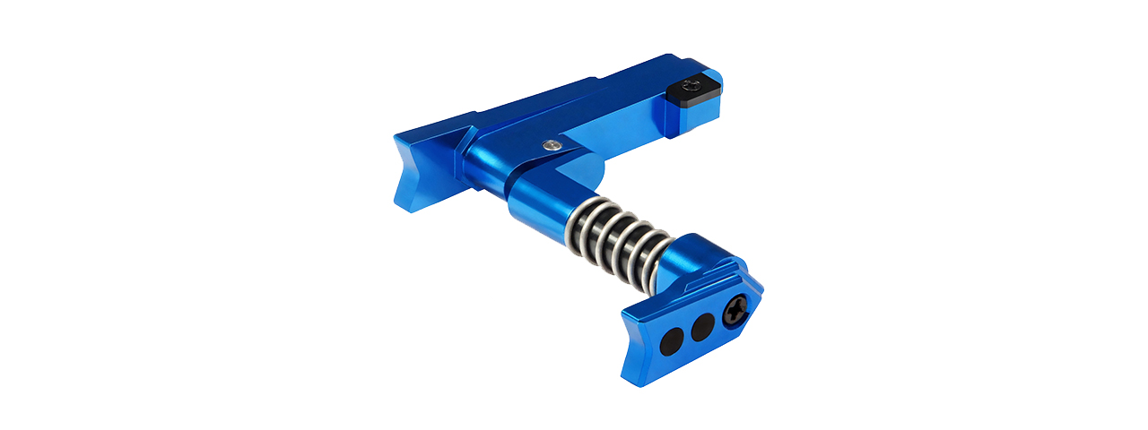 Maxx Model CNC Aluminum Advanced Magazine Release (Style A)(Blue)