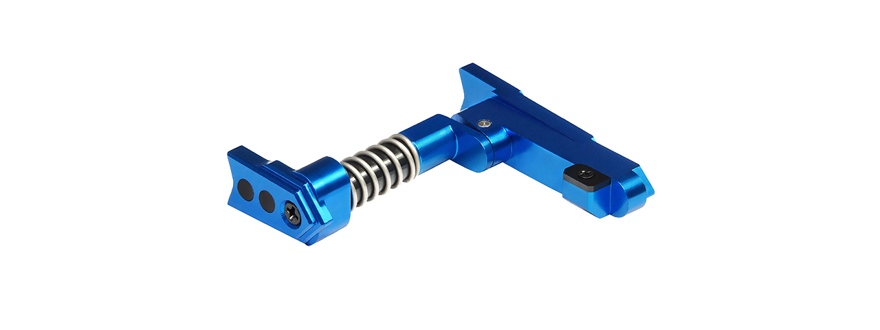 Maxx Model CNC Aluminum Advanced Magazine Release (Style A)(Blue)