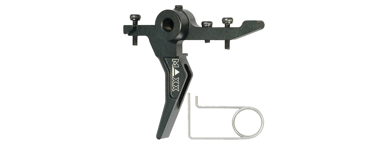 Maxx Model CNC Aluminum Advanced Speed Trigger for Wolverine MTW (Style B)(Black)