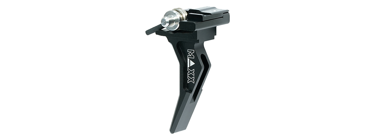 Maxx Model CNC Aluminum Advanced Speed Trigger for Scorpion EVO (Style B)(Black) - Click Image to Close