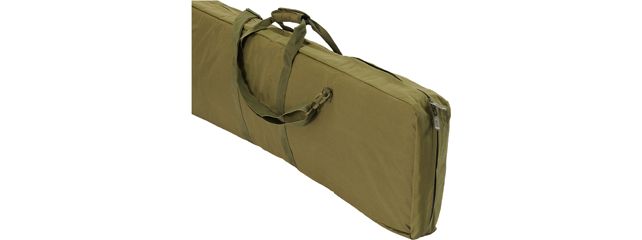 NCSTAR VISM Tactical Airsoft Double Rifle Case - (Green) - Click Image to Close