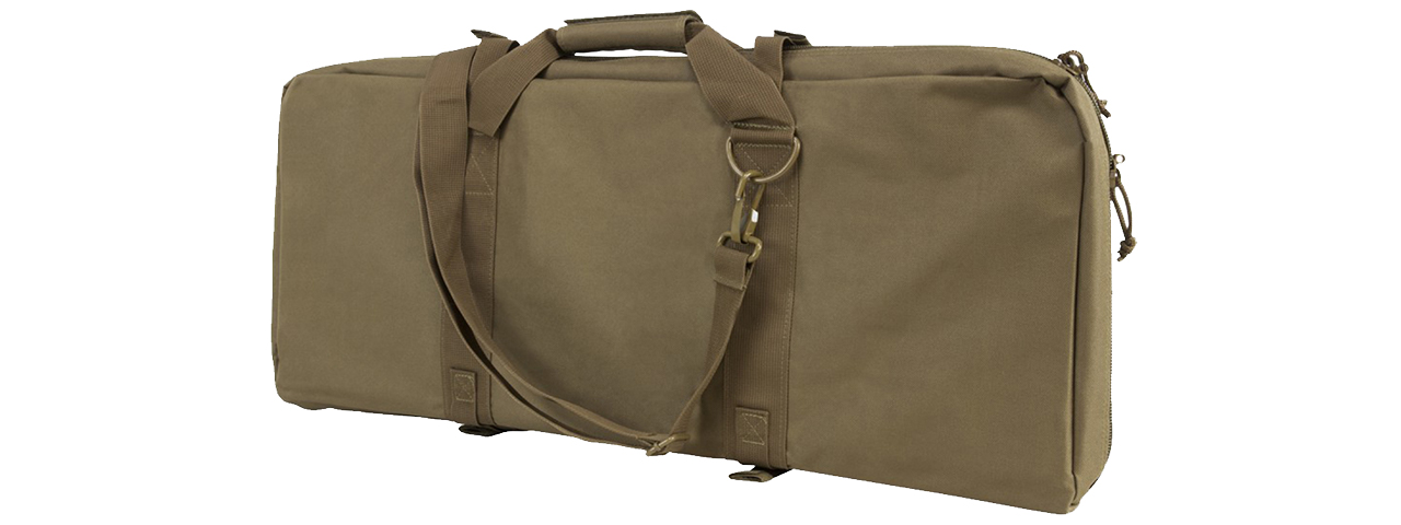 NcStar 28" Deluxe Subgun AR & AK Pistol Case (Tan) - Click Image to Close