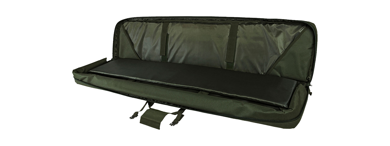 NcStar 55" Double Carbine Case - Green - Click Image to Close