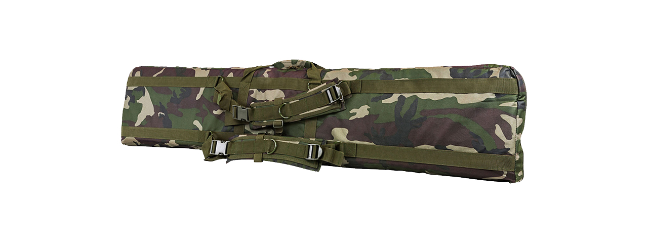 NcStar 55" Double Carbine Case - Woodland Camo