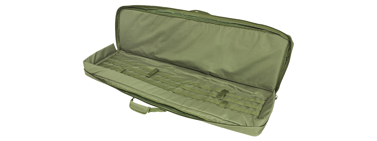 NcStar 45in Double Rifle Case - OD Green