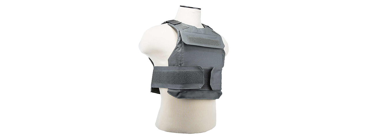 NcStar Discreet Plater Carrier (XS - S)(Urban Gray) - Click Image to Close