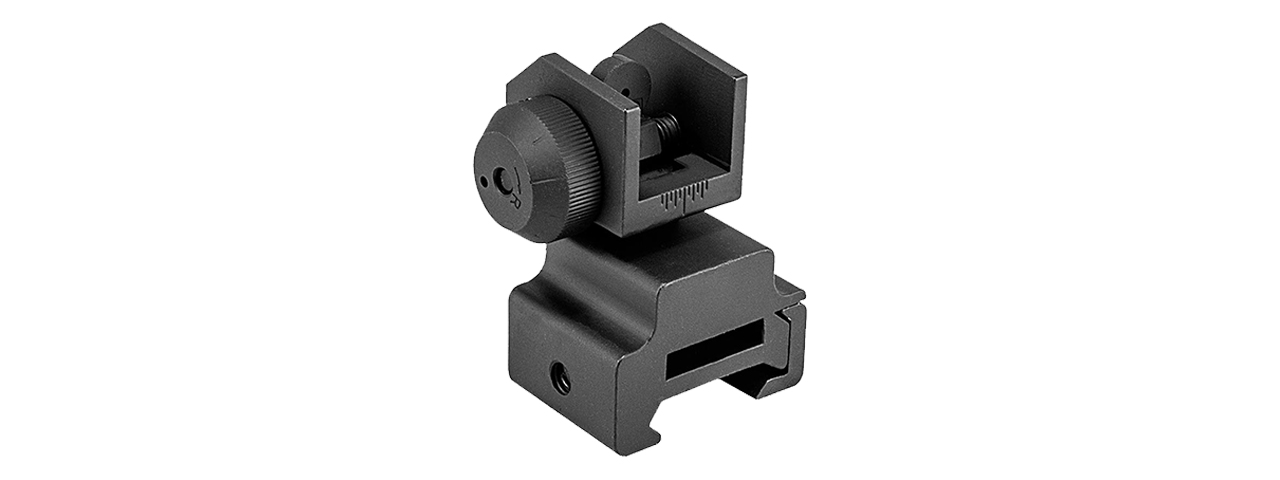 NcStar AR15 Flip-Up Rear Sight - Click Image to Close