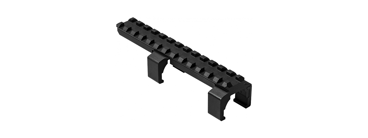 NCSTAR TACTICAL GEN 2 MP5 14-SLOT RAIL MOUNT - BLACK