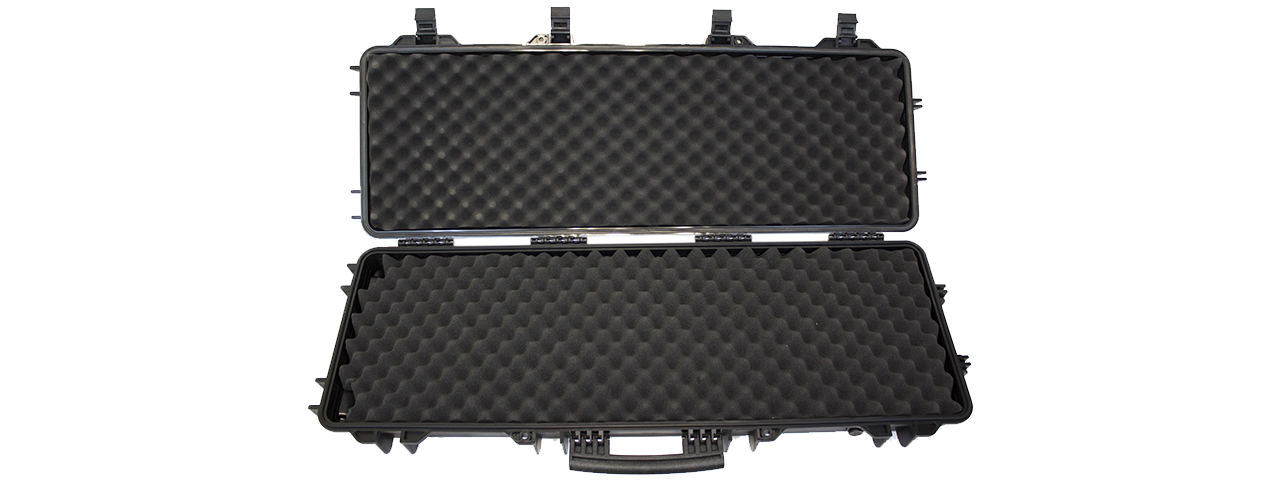 Nuprol Heavy Duty Large Hard Case 43" with Egg Style Foam - Grey - Click Image to Close