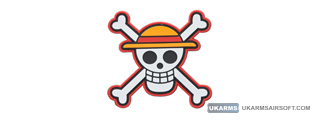 One Piece Straw Hat PVC Morale Patch