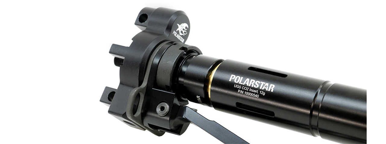 Polarstar Gas Stock Adapter - Elite Force/CYMA, Tokyo Marui, and Galaxy MP5K - Click Image to Close