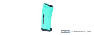 PTS x SpeedQB EPM Magazines for Airsoft M4 AEG Rifles (Color: Teal)