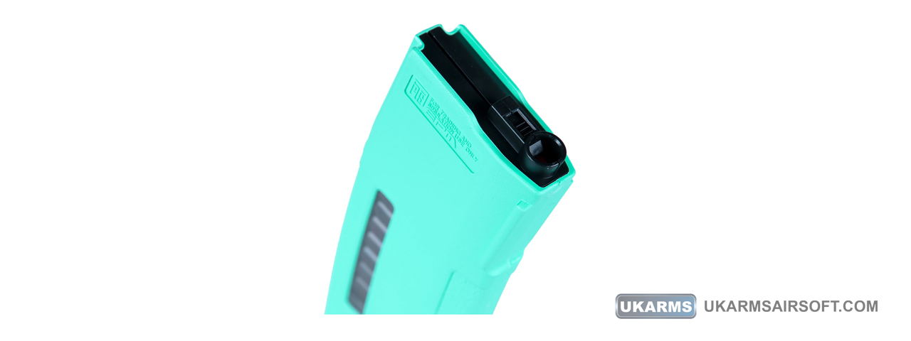 PTS x SpeedQB EPM Magazines for Airsoft M4 AEG Rifles (Color: Teal) - Click Image to Close