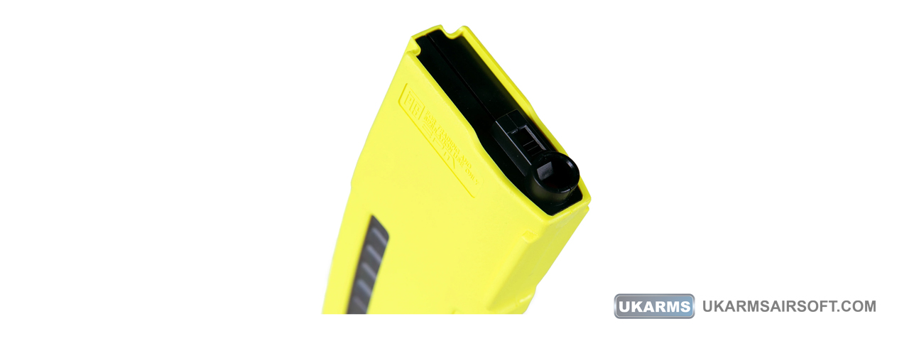 PTS x SpeedQB EPM Magazines for Airsoft M4 AEG Rifles (Color: Yellow)