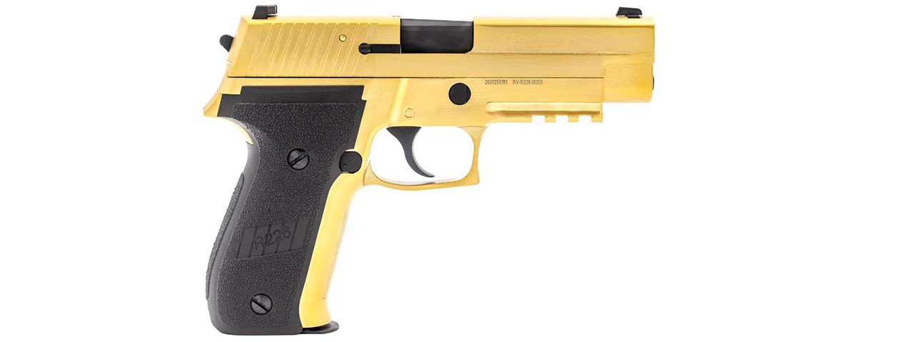 Raven Airsoft Railed R226 - Gold - Click Image to Close