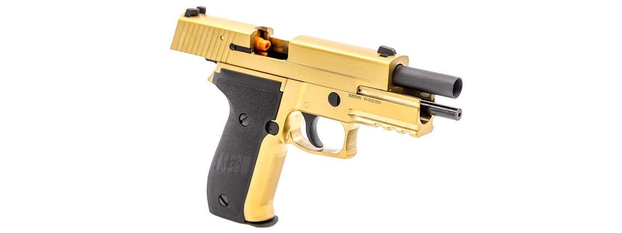 Raven Airsoft Railed R226 - Gold - Click Image to Close