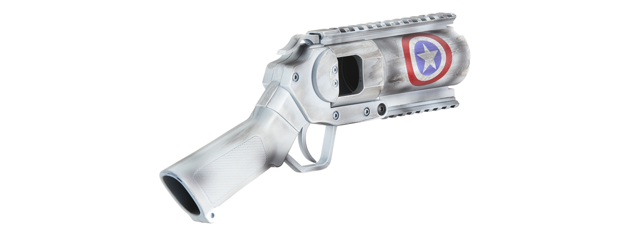 Sentinel Gears 40mm Airsoft Grenade Launcher Pistol (Cerakote Color: Captain's Shield)