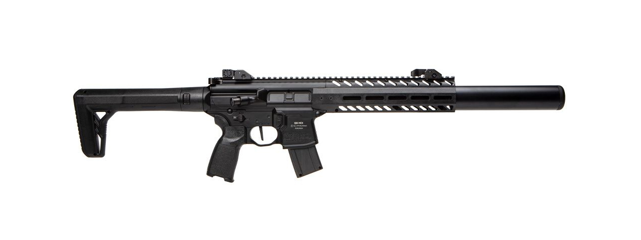 Sig Sauer MCX .177 Caliber CO2 Powered 30rd Air Rifle - Black